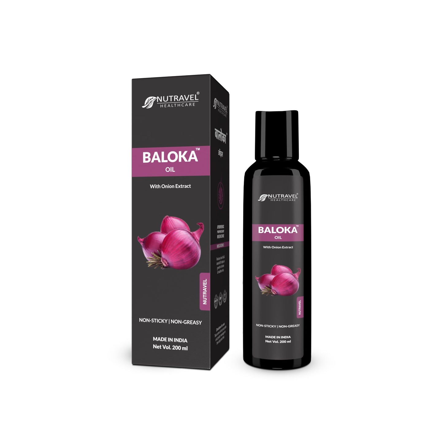 Baloka Ayurvedic Onion Hair Oil 200 ml