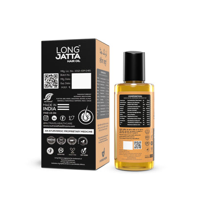 Long Jatta Ayurvedic Hair Oil