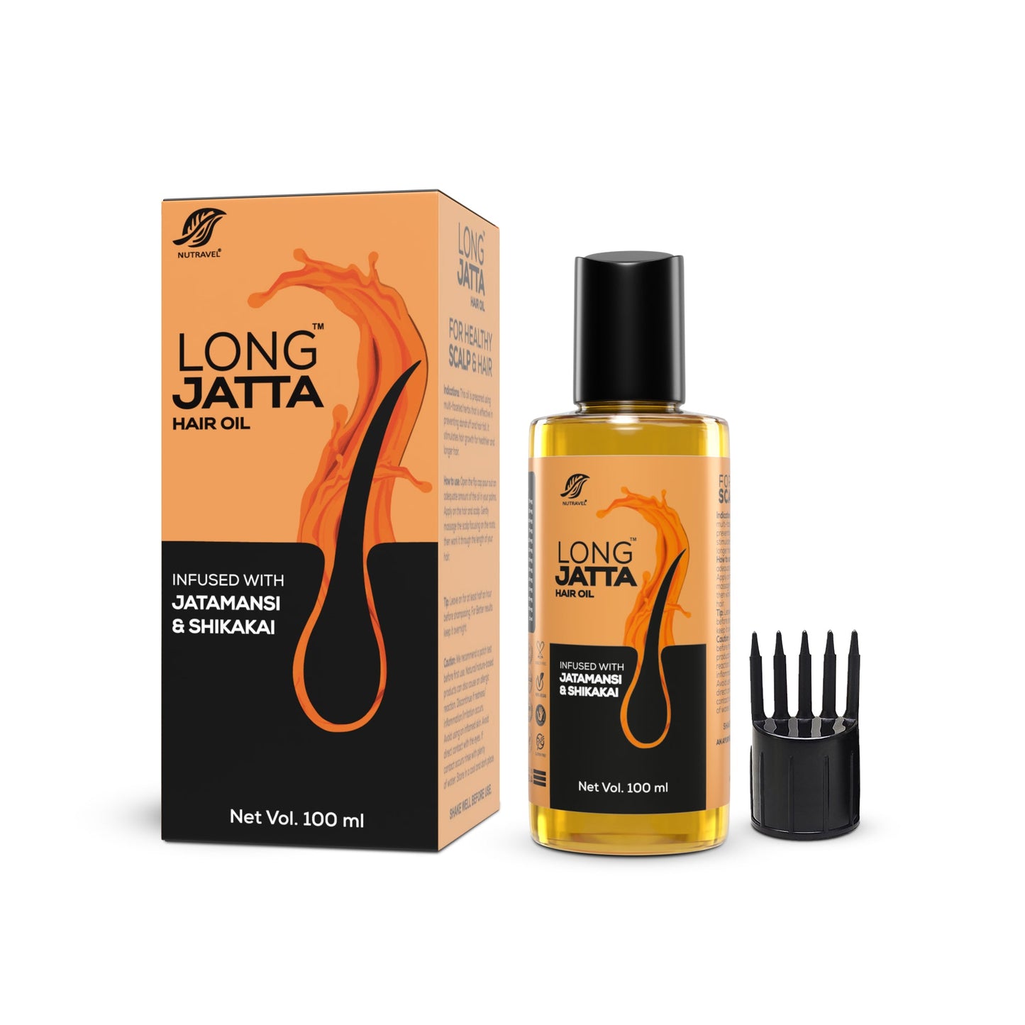 Long Jatta Ayurvedic Hair Oil